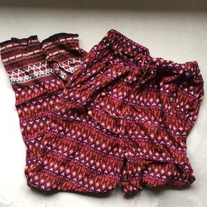 SUDARA “punjammies” slouch jogger style pants- size L